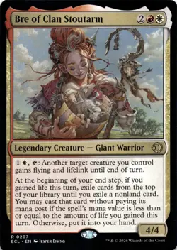 Bre of Clan Stoutarm Lorwyn Eclipsed Magic MTG NM - Image 1