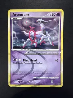 Arceus LV.100 2009 Pokemon Platinum Arceus Psychic HOLO AR7 - Image 1