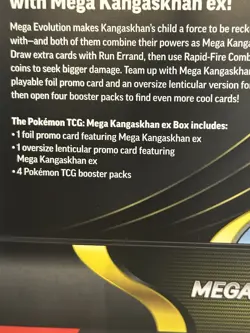 Pokemon TCG: Mega Kangaskhan ex Box - Factory Sealed - Image 3