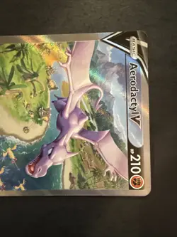 Aerodactyl V (Alternate Full Art) 180/196 Swsh11: Lost Origin Holo Pokemon - Image 3