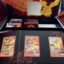 Team Rocket's Moltres UPC Promos & Accessories Pokemon 229/182 208/182 031/182 - Image 1