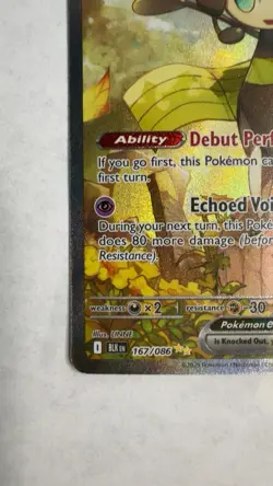 Meloetta ex 167/086 SIR Holo - Sv: Black Bolt - Pokemon TCG - NM - Image 5