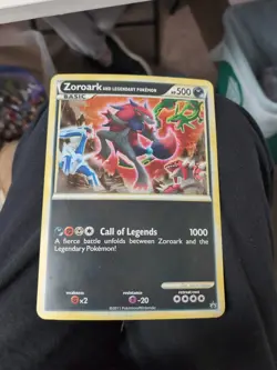 Zoroark And Legendary Pokemon | Jumbo XL Card Black Star Promo | TCG 2011 MP - Image 1