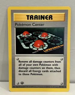 Pokemon Center 1ST EDITION Base Set Shadowless 1999 #85 - LP- - Image 1