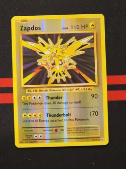 Pokemon Card TCG - Zapdos 42/108 Reverse Holo Rare XY Evolutions - Image 1