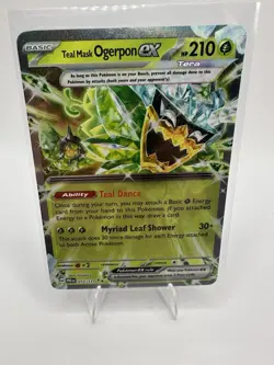 Teal Mask Ogerpon ex NM 012/131 SV: Prismatic Evolutions Pokemon - Image 1