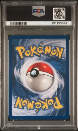 1999 POKEMON BASE SET RED CHEEKS-SHADOWLESS #58 PIKACHU PSA 7 - Image 2
