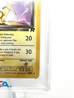 Pokemon PSA 10 Dark Jolteon Team Rocket 1st Edition 2000 Gem Mint Arita - Image 5