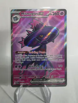 Pokemon TCG Phantasmal Flames Mismagius Ex 112/094 Special Illustration Rare - Image 1