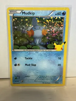 Pokemon McDonalds 2021 Mudkip Holo Rare Card 19/25 NM Condition - Image 1