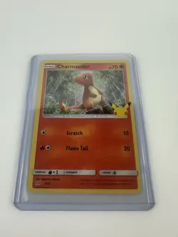 Charmander 9/25 Holo Foil Promo McDonald's 25th Anniversary Pokemon Card 2021 NM - Image 1