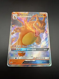 Charizard GX - SM211 - Hidden Fates - Pokemon Black Star Promo - Near Mint Clean - Image 3