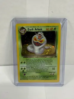 Pokemon Vintage WOTC Dark Arbok 2/82 Team Rocket Holo Rare Unlimited - Image 1