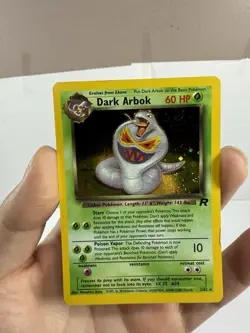 Pokemon Vintage WOTC Dark Arbok 2/82 Team Rocket Holo Rare Unlimited - Image 2