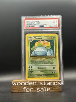 PSA 2 Good Pokemon Legendary Collection Holo Rare Venusaur 18/110 - Image 1