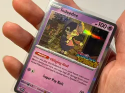 Indeedee SVP 154 Pre Release Surging Sparks Stamped Promo Pokemon TCG Near Mint - Image 1