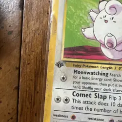 Pokemon TCG Erika's Clefairy Gym Heroes 25/132 First Edition (hp) - Image 3