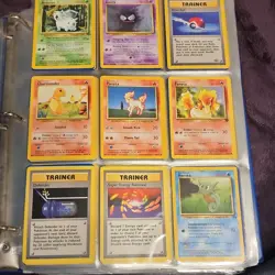 Pokemon TCG Base Set Card Lot Wizards 1999 English Charmander Gastly - Image 1