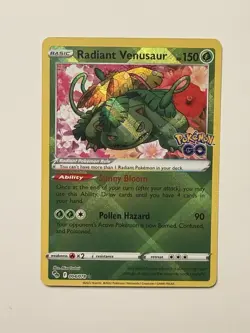 Radiant Venusaur • Pokemon Go • 004/078 - Image 1