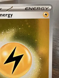 Lightning Holo Energy Prize Pack Series Promo Series 8 Pokemon Card NM/LP - Image 3