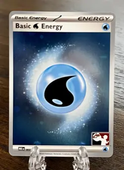 Water Holo Energy Prize Pack Series Promo Series 8 Pokemon Card NM/LP - Image 1