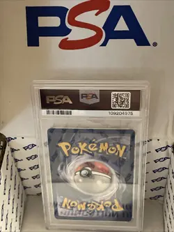 1st Edition 1999 Pokemon Jungle Rapidash PSA grade 9. - Image 2
