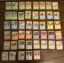Pokemon Vintage 200+ Card Mixed Lot - Image 1