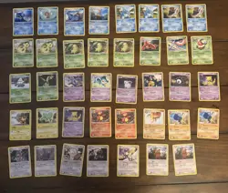 Pokemon Vintage 200+ Card Mixed Lot - Image 3