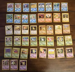 Pokemon Vintage 200+ Card Mixed Lot - Image 4