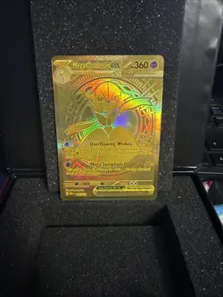 Pokemon TCG Mega Gardevoir EX Holo Gold Card 187/132 Mega Evolution - Image 1