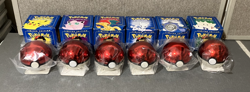 (6) Pokemon 23k Burger King Gold Plated Trading Card Set - Blue box, NIB - Image 1