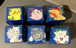 (6) Pokemon 23k Burger King Gold Plated Trading Card Set - Blue box, NIB - Image 4