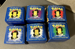 (6) Pokemon 23k Burger King Gold Plated Trading Card Set - Blue box, NIB - Image 5