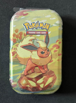 Prismatic Evolutions Mini Tin - Flareon Art - Sealed Brand New - Pokemon TCG - Image 1