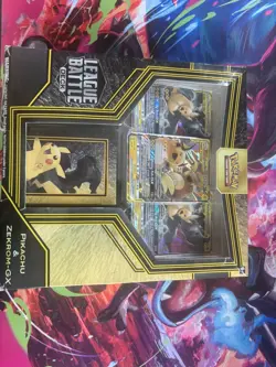 Pokemon Pikachu & Zekrom-GX League Battle Deck - Factory Sealed Deck - Image 1