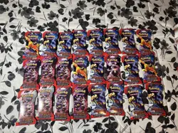 Pokemon TCG Destined Rivals Sleeved Booster Packs New Factory Sealed Lot of 24 - Image 1