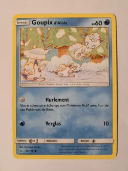 Carte Pokemon - Goupix d'Alola 30/156 - SL05: Ultra Prisme - Image 1