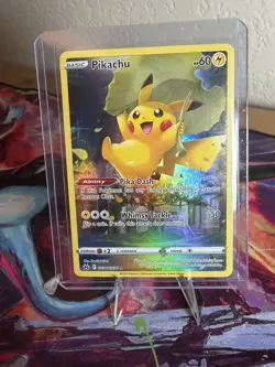 Pokemon TCG Pikachu GG30/GG70 Crown Zenith Gallery Ultra Rare Full Art Holo - Image 1