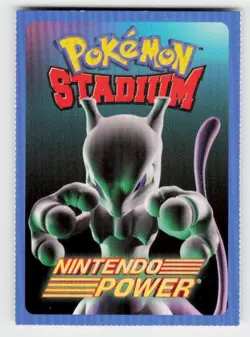 Nintendo Power Insert Mewtwo Pokemon Stadium - Image 1