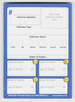 Nintendo Power Insert Mewtwo Pokemon Stadium - Image 2