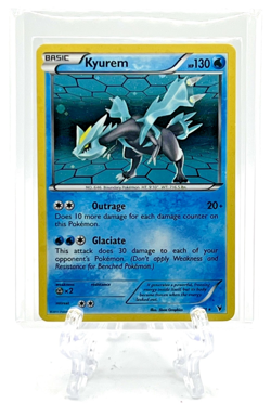 KYUREM 2011 Pokemon TCG Noble Victories #34/101 RARE COSMOS HOLO SUPER CLEAN - Image 1