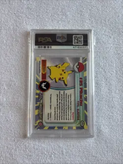 Topps Chrome Pikachu #25 Pokemon 2000 Holo Foil PSA 10 Gem Mint - Image 2