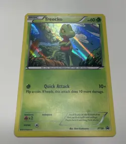 Pokemon TCG Treecko Promo XY 36 Holo Black Star Promo - Image 3