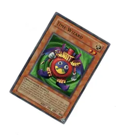 2002 YU-GI-OH! TIME WIZARD HOLO MRD-065! LP - Image 1