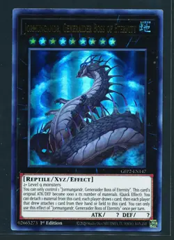 Jormungandr, Generaider Boss of Eternity GFP2-EN147 1st Edition Ultra Rare LP/NM - Image 1