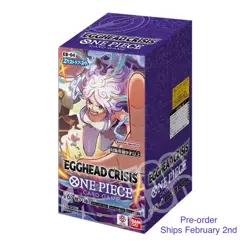 Bandai One Piece TCG Egghead Crisis EB-04 Japanese Booster Case [Pre-Order] - Image 1