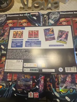One Piece TCG Illustration Box Vol 6 - (5) Sealed Boxes - Image 3
