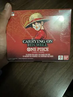 One Piece TCG: Carrying on His Will Booster Box [OP-13] - 24 Packs Factory Seale - Image 1
