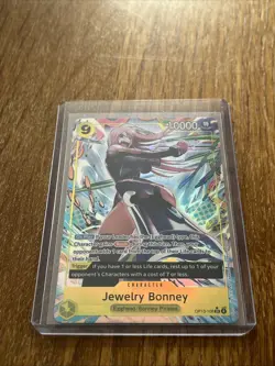 Jewelry Bonney (108) (Alternate Art) OP13-108 Carrying On His Will Foil - Image 1