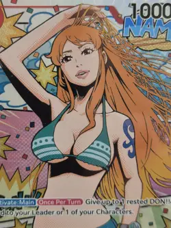 One Piece TCG Nami Treasure Rare PSA 9 Wings Of The Captain ST01-007 TR English! - Image 2